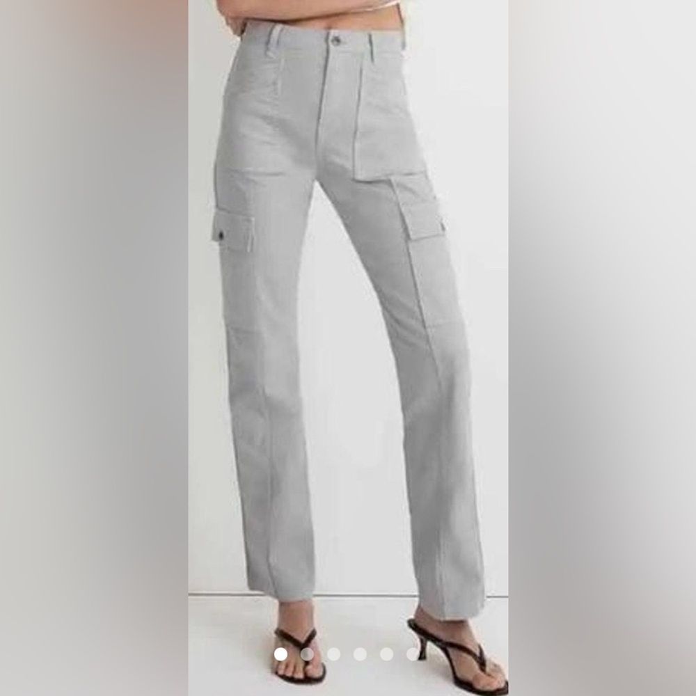 Madewell Women's Grey Blue Trousers NWT